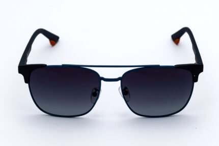 POLICE SPL574 Unisex Sunglasses – Blue – Polarized – Size 56