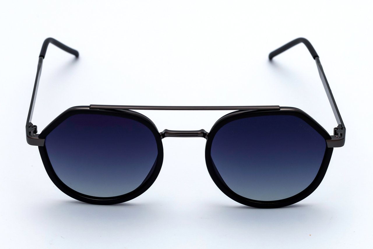 3V9A3056 TOMMY HILFIGER TH1680 Unisex Sunglasses Black Polarized