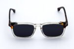 PERSOL PO3030V Transparent Polarized Sunglasses - Men's Acetate Frame