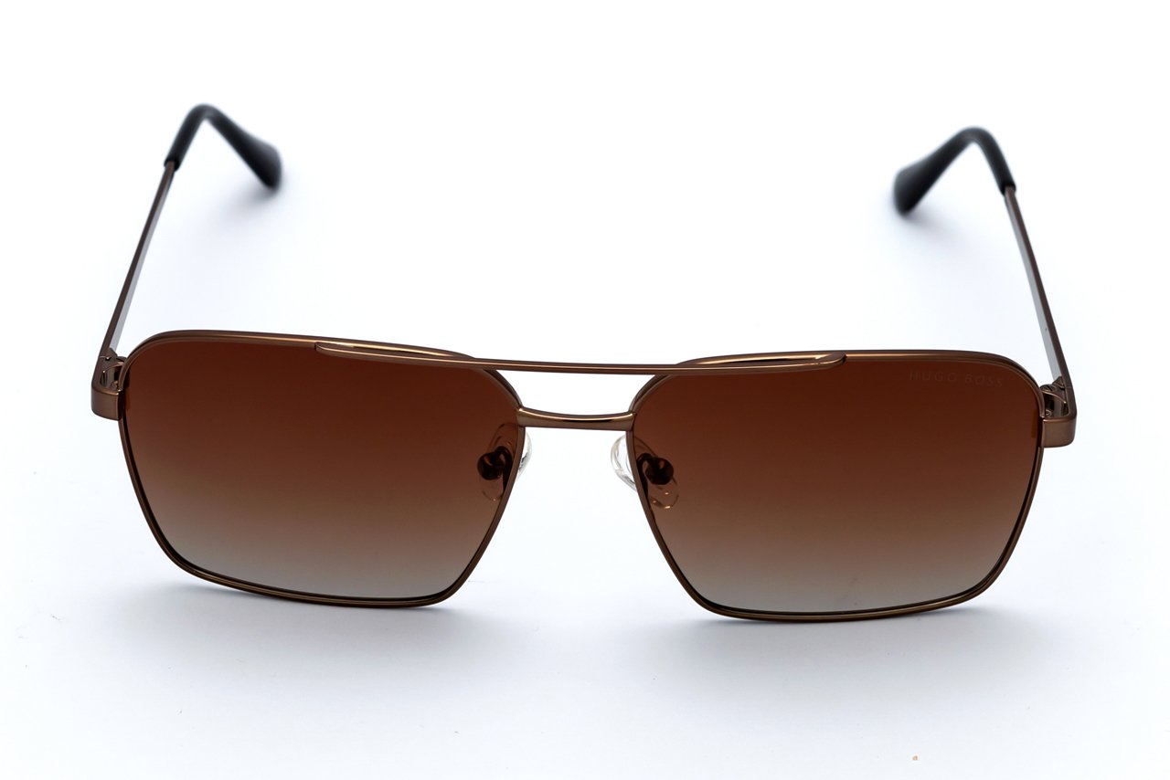 3V9A3154 HUGO BOSS OLD7651S Polarized Sunglasses - Men's Metal Frame