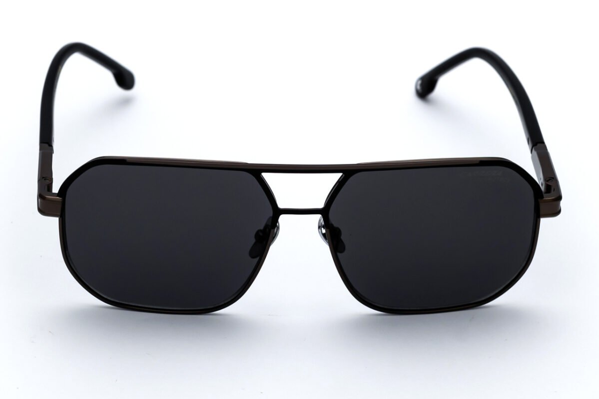 CARRERA 1135 Black Silver Sunglasses - Large Fit Metal/Acetate