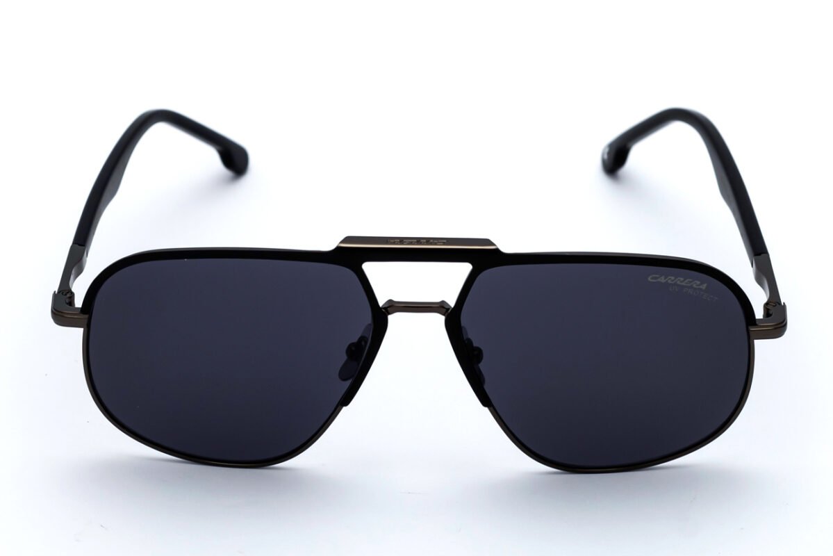 CARRERA 318/S Dark Grey Polarized Sunglasses - Unisex Metal/Acetate