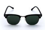 RAY-BAN RB3016 Black Glass Lenses Sunglasses - Unisex Clubmaster