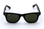 RAY-BAN RB2140 Black Polarized Acetate Sunglasses - Unisex Original Wayfarer