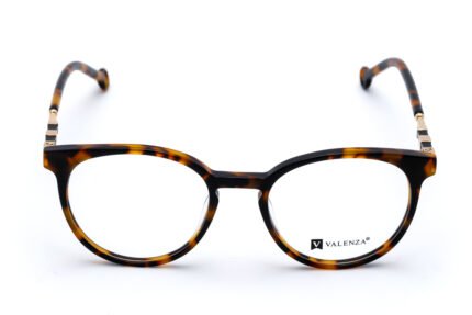 VALENZA HER0121 Tortoise Acetate Unisex Eyeglasses - Medium Fit
