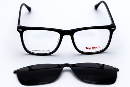 TOP TEAM 6558 Unisex Eyeglasses ClipOn
