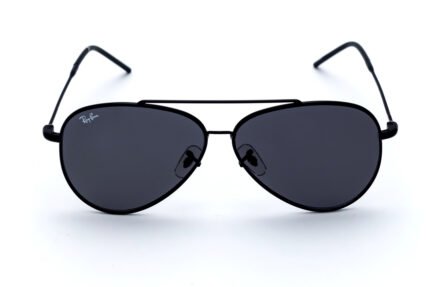 RAY-BAN RBR0101S Unisex Sunglasses – Black – Polarized – Size 60