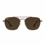 RAY-BAN RB3588 Unisex Sunglasses – Brown– Size 54