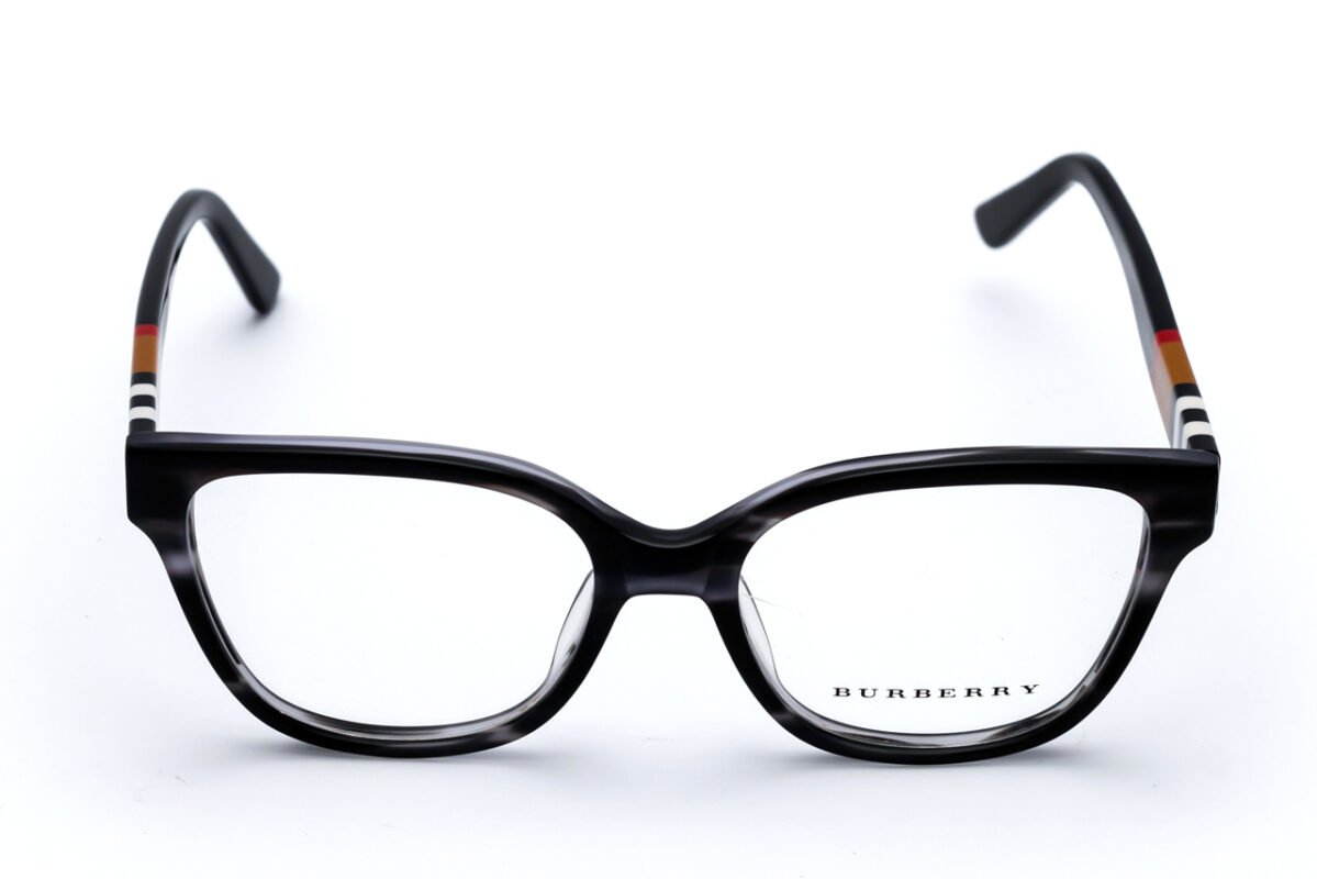BURBERRY BE2349 Black Acetate Unisex Eyeglasses - Medium Fit