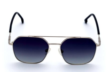 CARRERA CA234 Silver Polarized Sunglasses - Medium Fit Metal Frame