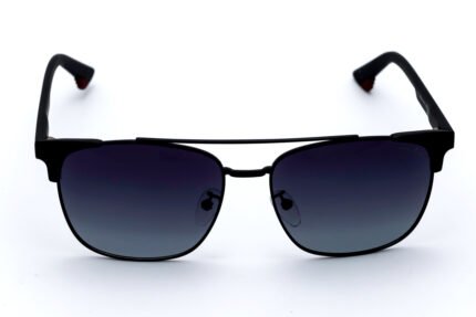 POLICE SPL574 Unisex Sunglasses – BLACK – Polarized – Size 56