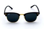 RAY-BAN RB3016 Unisex Sunglasses – Black & Gold – Polarized – Size 51