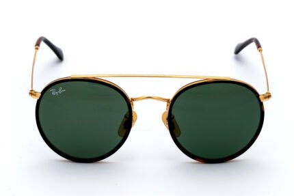 RAY-BAN RB3647N Unisex Sunglasses – Gold – Polarized – Size 51