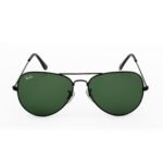 Ray-Ban RB Aviator Classic Sunglasses - Black Frame, Black Glass UV Lenses