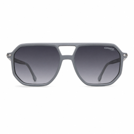 Carrera 124 Polarized Sunglasses - Gray Frame, Smoke Gradient UV400 Lenses