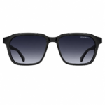 Emporio Armani EA1578 – Black Square Sunglasses with Polarized Gradient Lenses