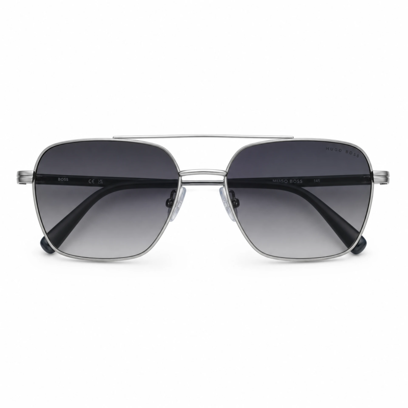 BOSS 25014 Silver Polarized UV400 Sunglasses
