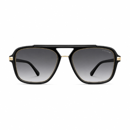 Police 3846 Black/Gold Polarized UV400 Sunglasses